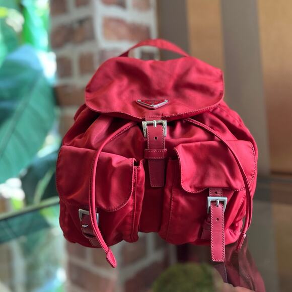 PRADA Tessuto Nylon Vela Small Backpack - Picture 1 of 15